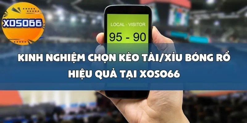 Cách Chọn Kèo Tài_Xỉu Khi Cá Cược Bóng Rổ Tại Xoso66 Để Tối Ưu Lợi Nhuận